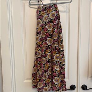 Forever 21 Floral Kids Dress - Pink, Yellow, White